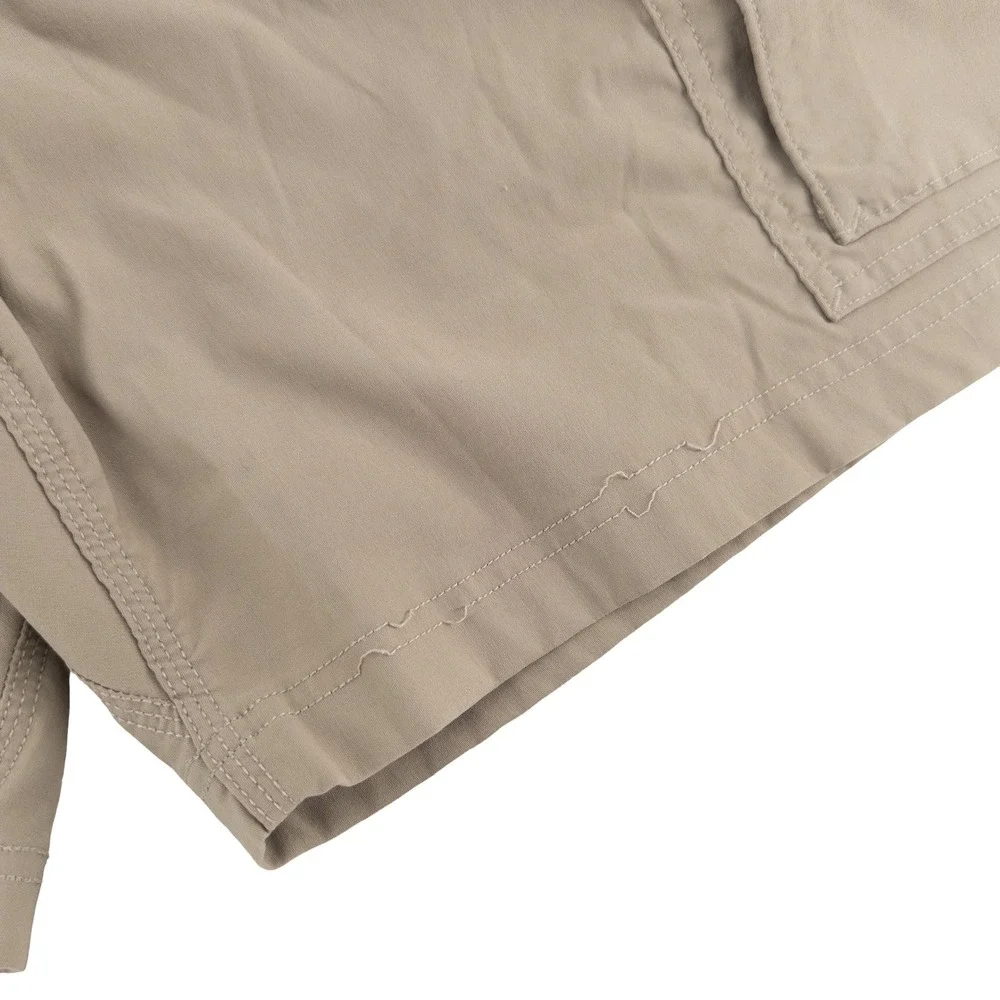 LOT OF‎ 2 Duluth Trading Co Mens 46 Flex Dry on the Fly Cargo Shorts Gray Tan